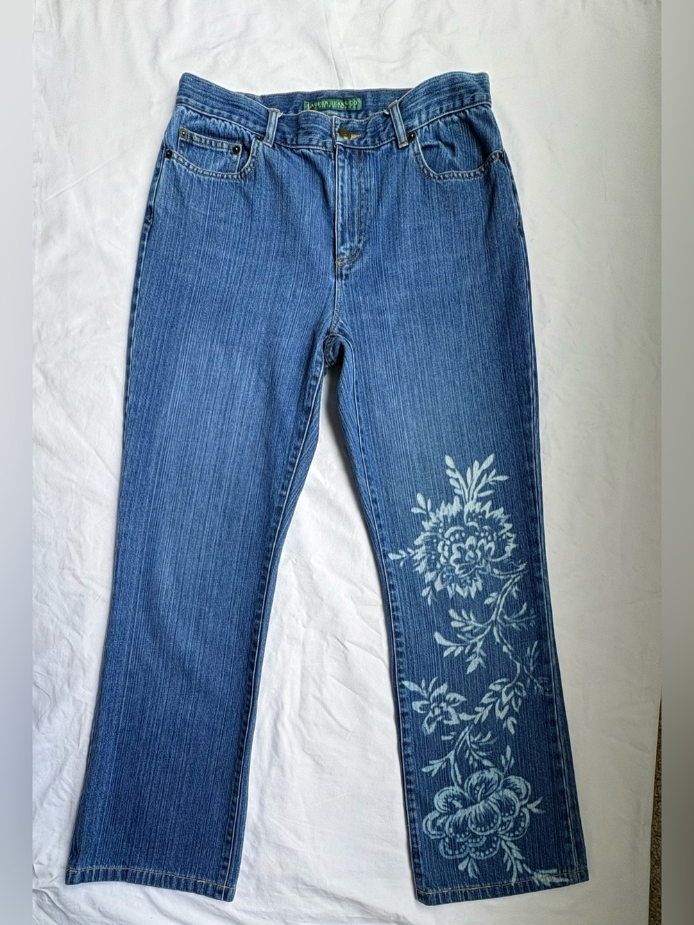 Vintage Lauren Jeans Co Ralph Lauren Women’s Size 8 Straight Leg Jeans